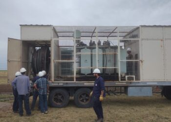 Arribó el transformador móvil y estiman que el corte se realizará alrededor de las 21 hs