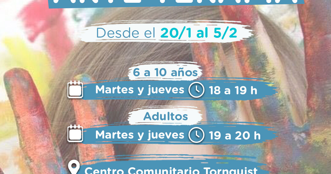 Salud Mental: El municipio brindará un Taller de Arteterapia