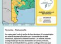 Alerta por tormentas para la noche de éste domingo y lunes en Bahía Blanca y el Sudoeste Bonaerense