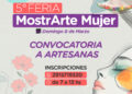 Convocatoria de artesanas y emprendedoras para la Feria MostrArte Mujer