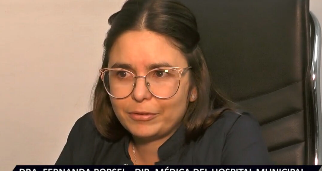 Fernanda Porsel , directora médica del Hospital de Tornquist: “La idea es abrir el hospital a la comunidad y fortalecer la prevención”