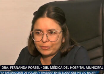 Fernanda Porsel , directora médica del Hospital de Tornquist: “La idea es abrir el hospital a la comunidad y fortalecer la prevención”