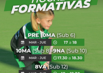 Hockey: Las divisiones Formativas de Unión inician su actividad el 3 de marzo