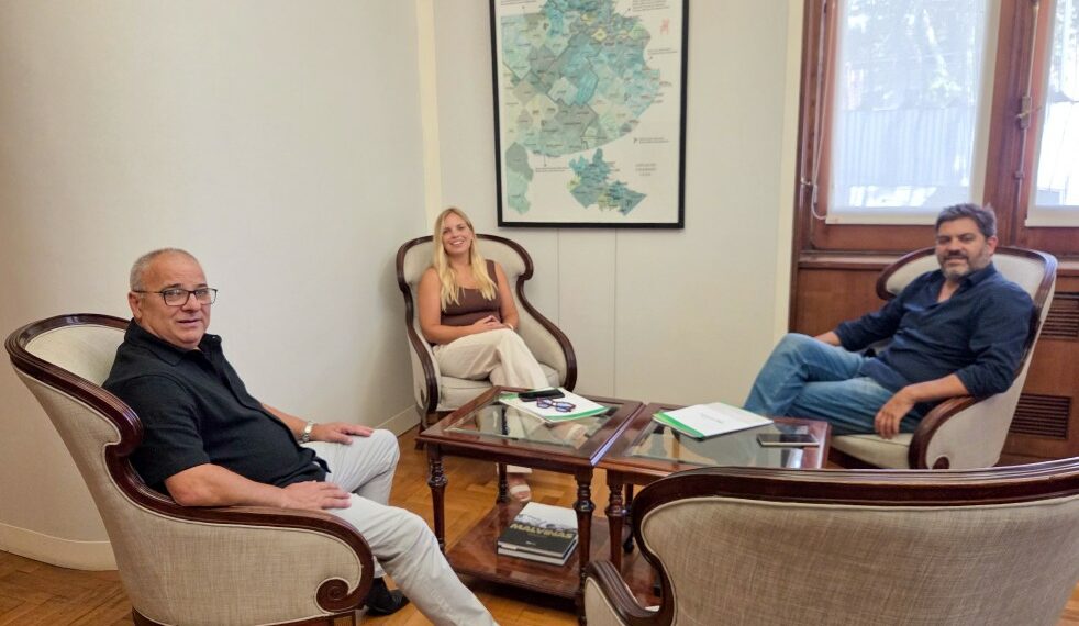 Gestión y articulación: Estefanía Bordoni se reunió con el Ministro Carlos Bianco