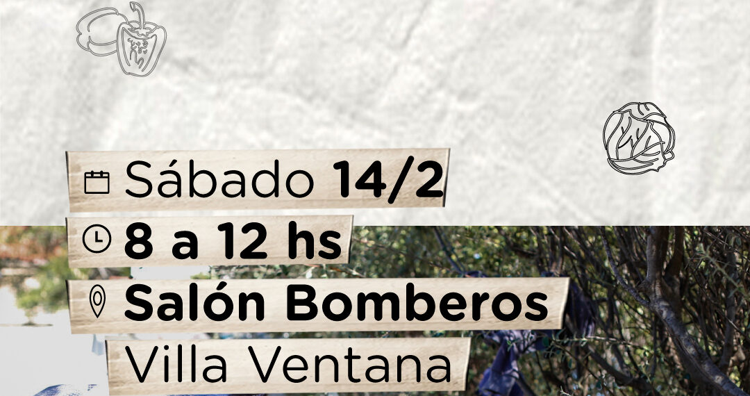 La Feria Municipal Distrital llega a Villa Ventana