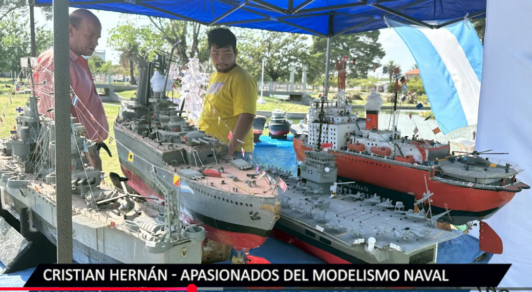 Modelismo naval en el lago de la Plaza Tornquist: pasión, historia y maquetas que navegan de verdad