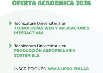 Inscripciones abiertas para dos nuevas carreras de la UPSO en Tornquist