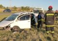 Accidente en Ruta 72: Una mujer resultó herida tras impactar contra una alcantarilla