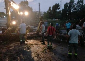 Continúan los trabajos en el acceso a Sierra de la Ventana