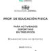Búsqueda laboral: Profesor/a de Educación Física