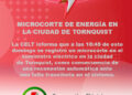 MICROCORTE DE ENERGÍA EN LA CIUDAD DE TORNQUIST