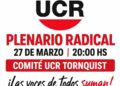 La UCR de Tornquist convoca a un plenario partidario para finales de marzo