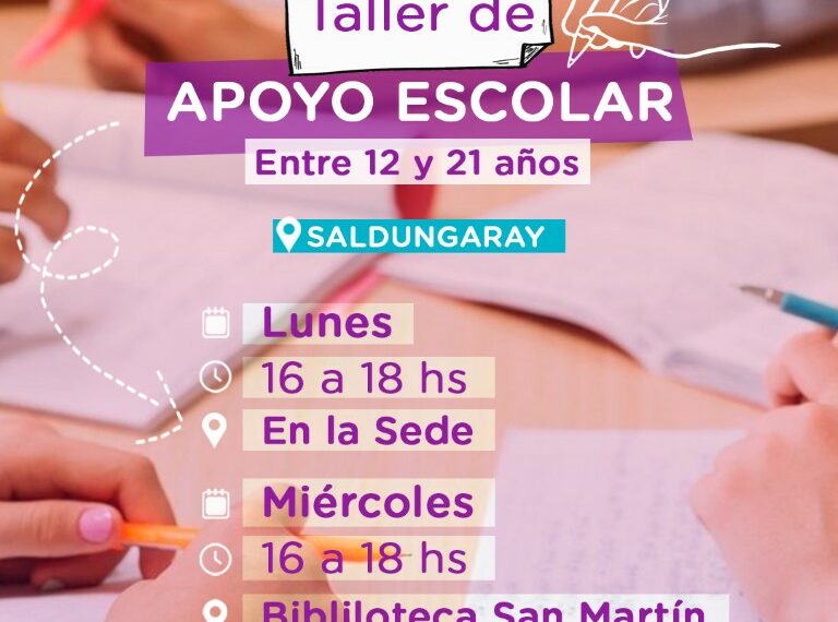 Programa Envión: En marcha los talleres en Tornquist y Saldungaray