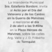 Invitación al acto por el Día de los Veteranos y Caídos en la Guerra de Malvinas