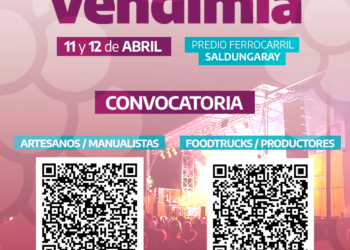 Convocatoria a productores, gastronómicos y artesanos para la 11º Fiesta Provincial de la Vendimia
