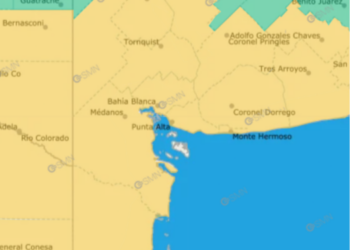El viento no para: alerta amarilla hasta el mediodía del miércoles