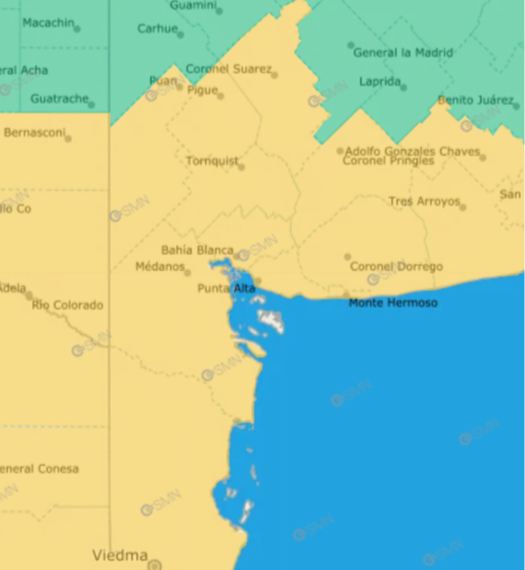 El viento no para: alerta amarilla hasta el mediodía del miércoles