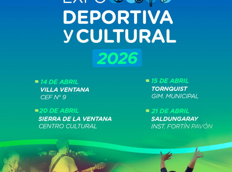 Convocatoria a instituciones a la Expo Deportiva y Cultural de Tornquist