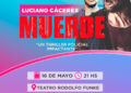 Luciano Cáceres llega a Tornquist con su unipersonal Muerde