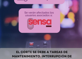 Trabajos programados en SENSA este jueves 9