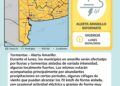 Alerta amarilla por tormentas para Tornquist y zona