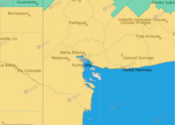 Nuevo alerta para Tornquist y la zona