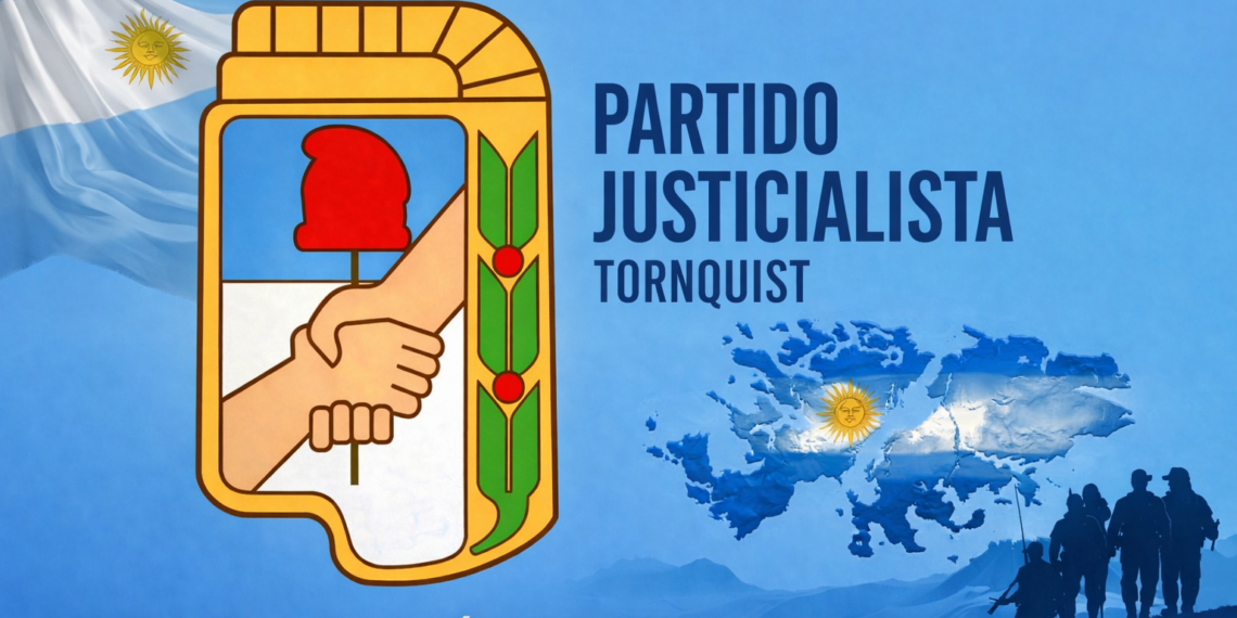 Homenaje del PJ de Tornquist a los héroes de Malvinas