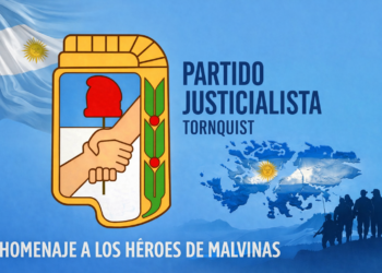 Homenaje del PJ de Tornquist a los héroes de Malvinas