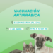 Habrá una jornada de vacunación antirrábica y desparasitación en Saldungaray