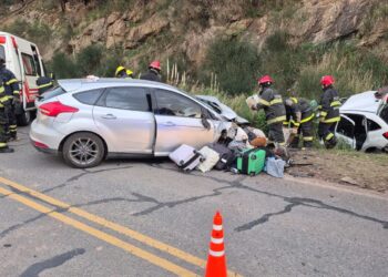Fatal accidente en la Ruta 76 a la altura del Abra de la Ventana