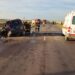 Dos muertos tras fuerte choque entre una Kangoo y un camión en la Ruta Nacional 33