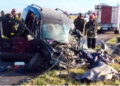 Idenrificaron a las víctimas del choque frontal en la Ruta 33