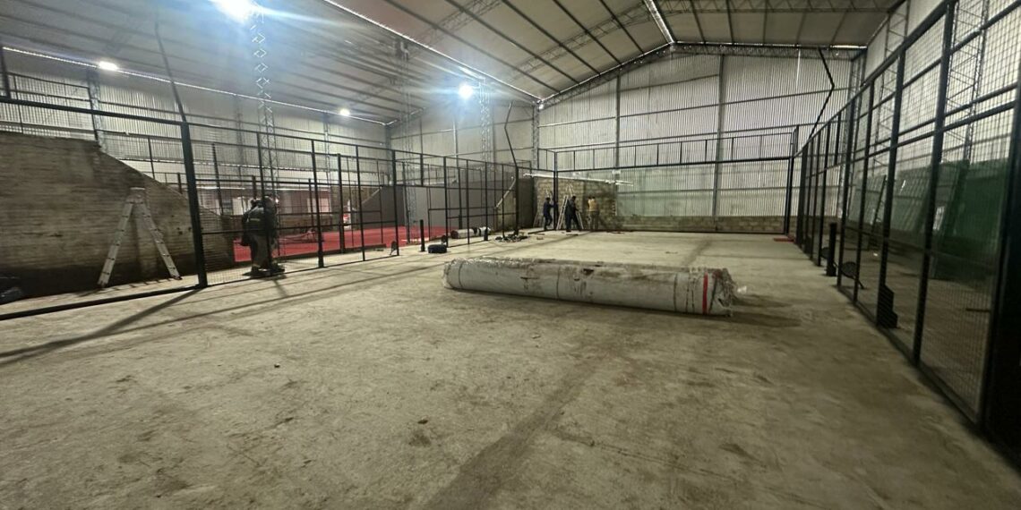 El Sindicato Papelero inaugurará la primera cancha de pádel de blindex en Tornquist