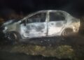 Un vehículo se incendió en ruta 76