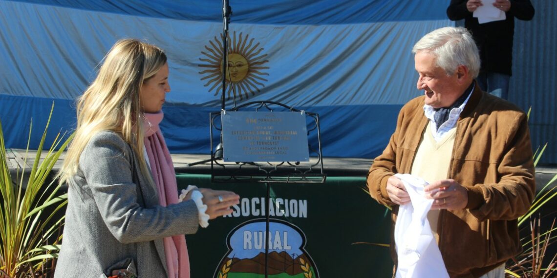 Se realizó este mediodía el acto inaugural de la 50º edición de la Exposición Rural, Comercial y de Turismo de Tornquist