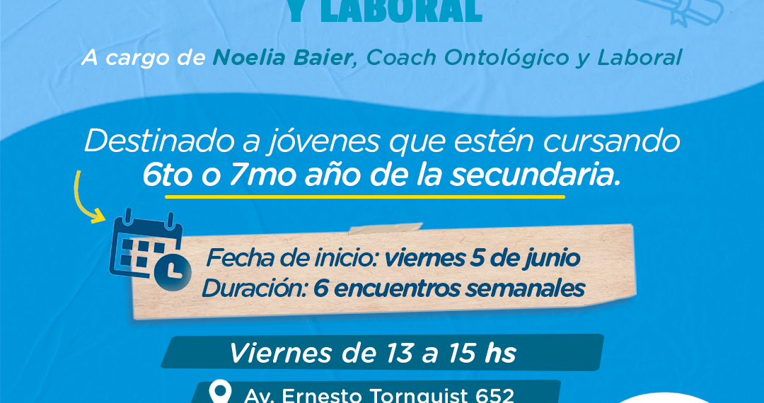 La secundaria está terminando, ¿y ahora qué?: Llega un taller de introducción a la vida universitaria y laboral