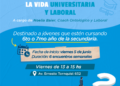La secundaria está terminando, ¿y ahora qué?: Llega un taller de introducción a la vida universitaria y laboral