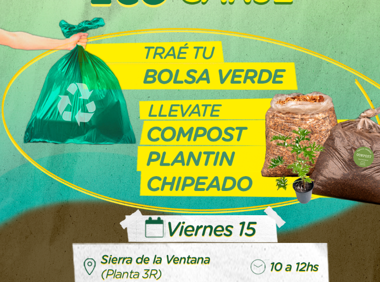 Se viene una jornada de ecocanje en Tornquist y Sierra de la Ventana