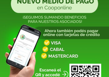 La Cooperativa Eléctrica suma un nuevo medio de pago para sus asociados