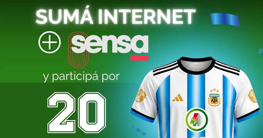 Más megas, más ahorro: la Cooperativa Eléctrica lanza una promo con SENSA y premios para sus usuarios