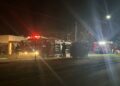 Los bomberos fueron convocados por un incendio en una vivienda en Libertad al 600