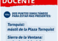 Paro Provincial Docente: Concentración y Micrófono abierto