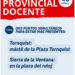 Paro Provincial Docente: Concentración y Micrófono abierto