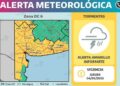 Emiten una alerta amarillo por tormentas para Tornquist y la zona