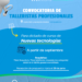 Convocatoria a talleristas profesionales para curso en el Centro Universitario Tornquist