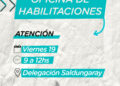 La Oficina de Habilitaciones atenderá en Saldungaray