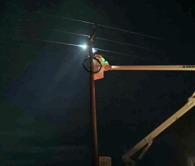 CELT.: El servicio eléctrico fue restablecido con normalidad