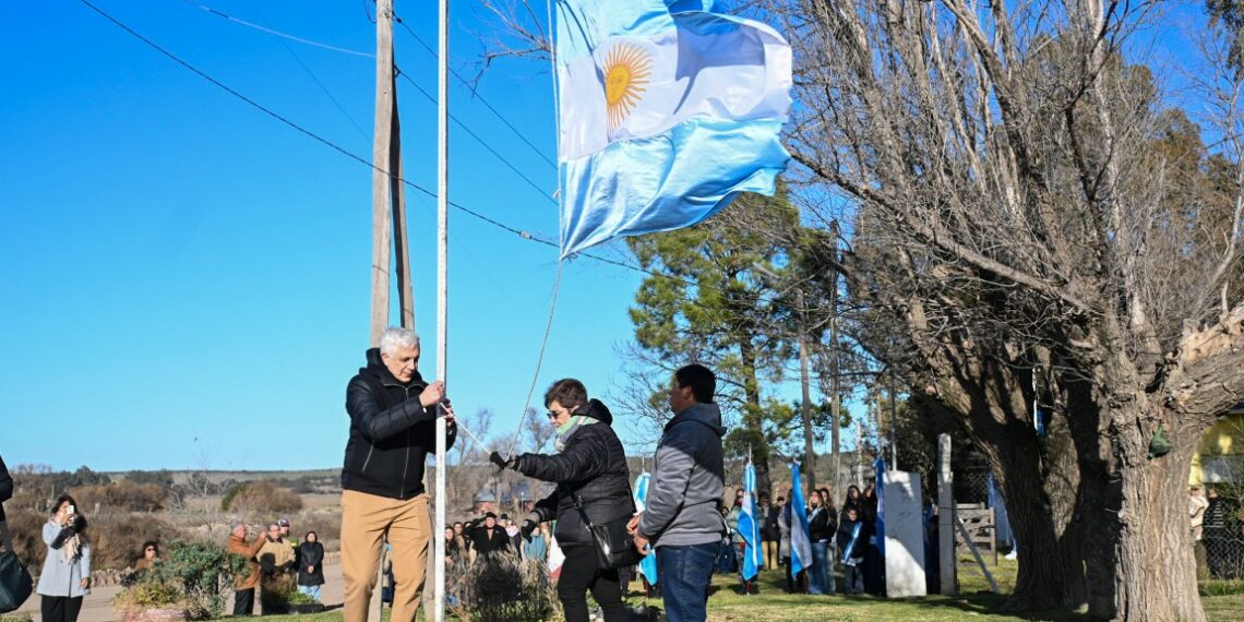 Nueva Roma celebró su 170° aniversario con una emotiva jornada