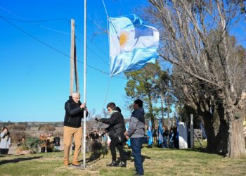 Nueva Roma celebró su 170° aniversario con una emotiva jornada