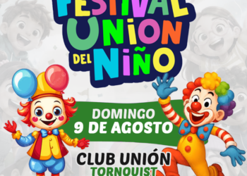 El 9 de agosto se realizará el 26° Festival Regional Unión del Niño
